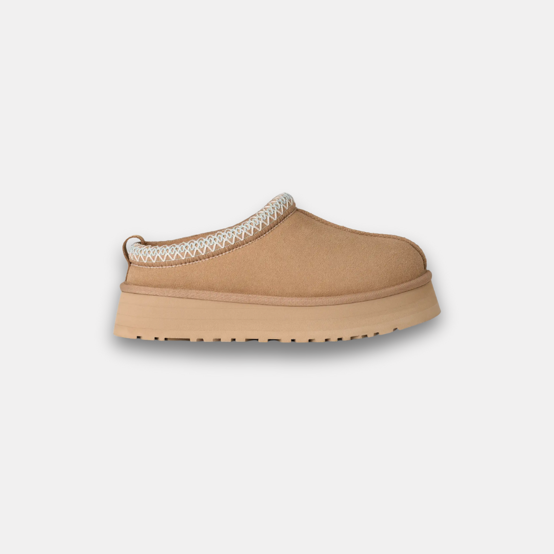 Leather Fluffy Fur Cozy Slippers