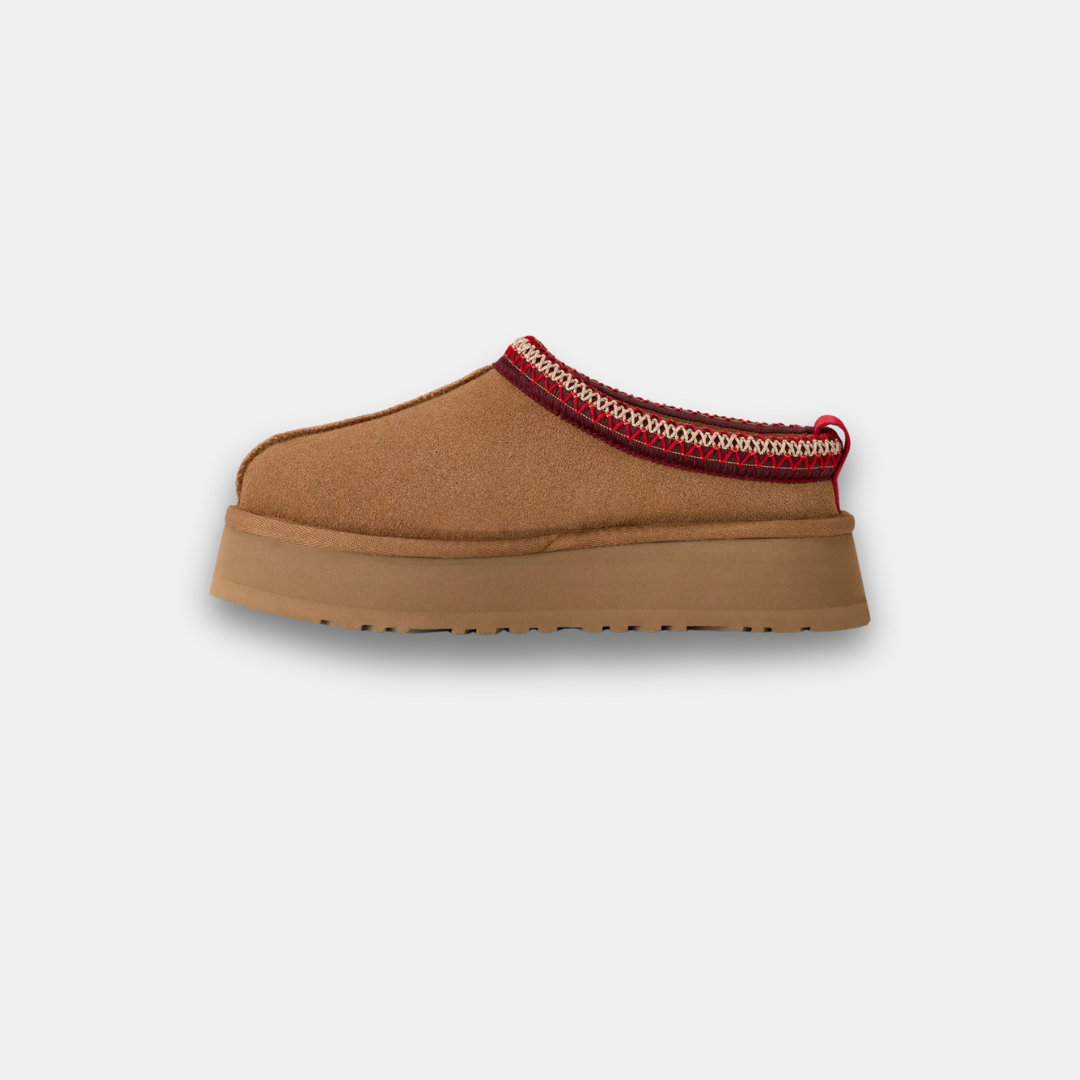 Leather Fluffy Fur Cozy Slippers